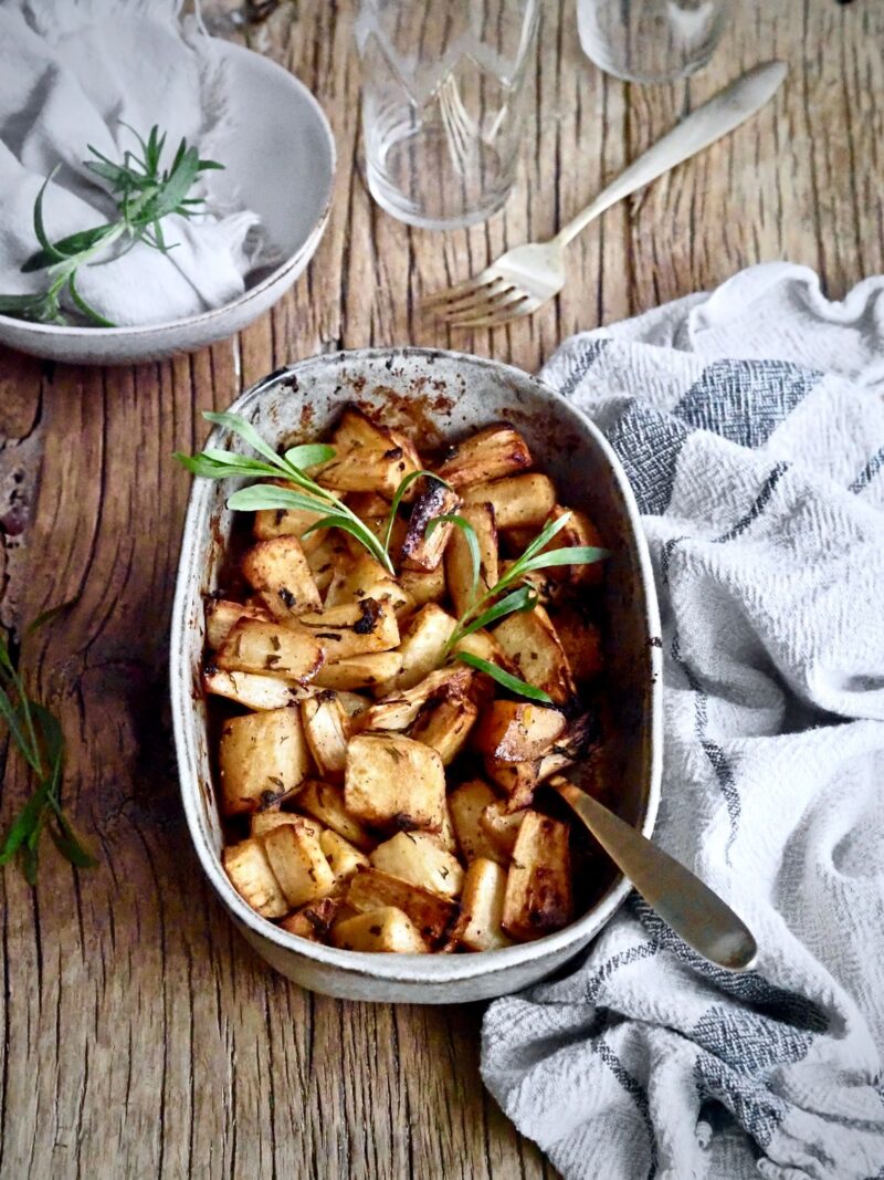 Paahdetut palsternakat ranskalainen rakuuna