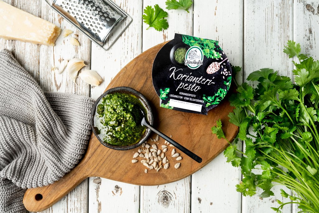 Korianteripesto