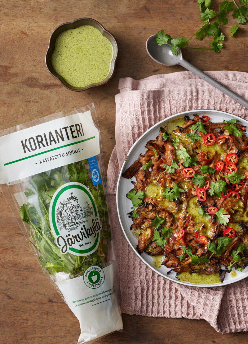 Korianteri-limettiöljy