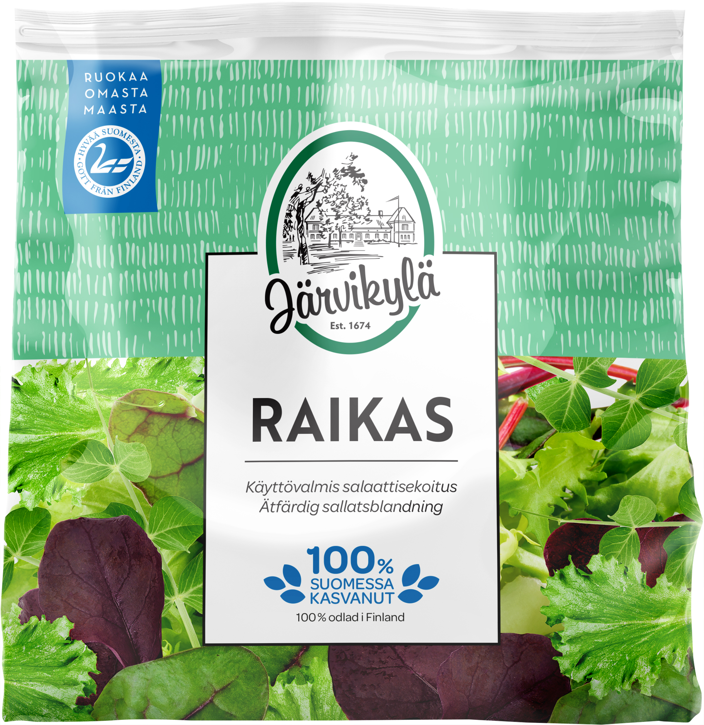 Järvikylän Raikas-salaattisekoitus