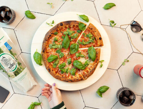 Pestokastike pizzalle