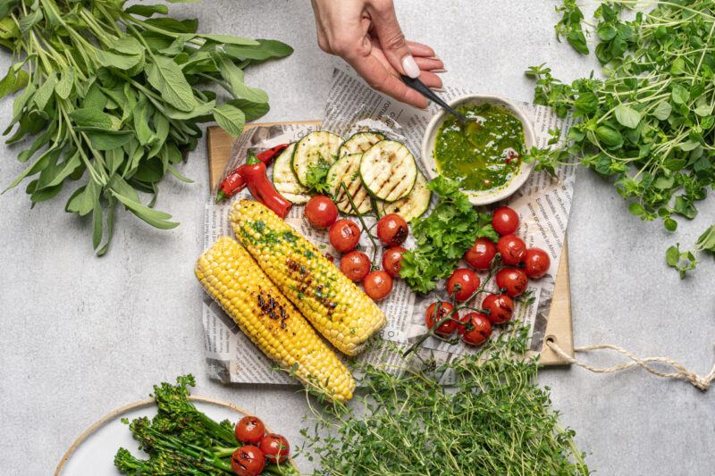 Yrttiöljy grillaukseen