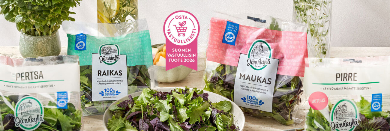 Suomen vastuullisin tuote salaattisekoitus