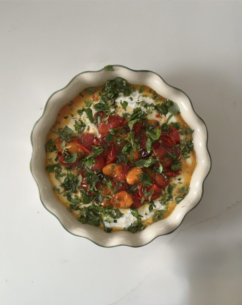 Feta-yrttidippi